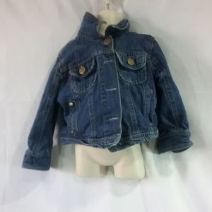 Girls small blue jean jacket